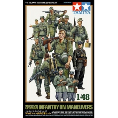 Tamiya 32530 German Infantry on Maneuver 1:48