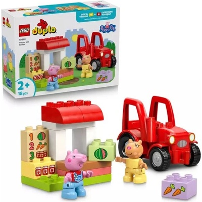 LEGO® DUPLO® Peppa Pig - Tractor and Market (10468)