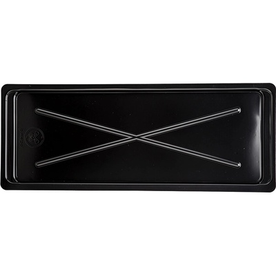 Černá odkapávací miska do sušičky na nádobí 60 cm