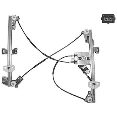 Mechanizmus zdvíhania okna VAN WEZEL 0903262
