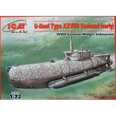 ICM U Boat Type XXVIIB 'Seehund' Early 1:72