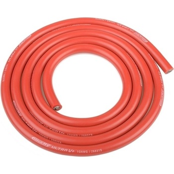 Corally Silikonový kabel 5,5qmm 10AWG 1 m červený