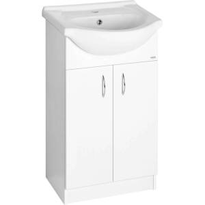 SAPHO Simplex Eco - Шкаф с мивка 47x84x29 см, бял SIME500 (SIME500)