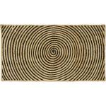 vidaXL Килим за площ Черно 60 x 110 cm юта (42010730)