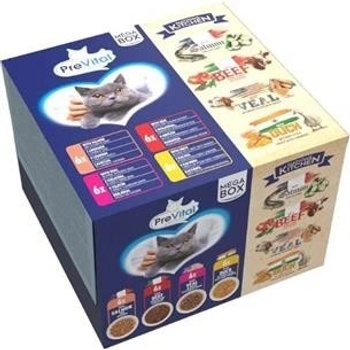 PreVital dušené filetky NATIONS KITCHEN 24 x 85 g