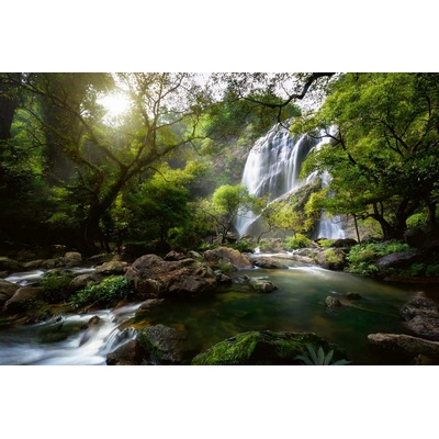 DIMEX ART Флизелинов фототапет есенен водопад 375 x 250 см