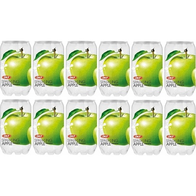 OKF Sparkling Green Apple Drink 12 x 350 ml