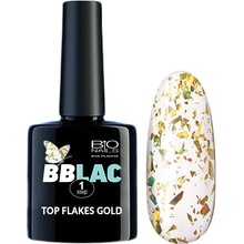 BIO nails BB lak TOP FLAKES GOLD 7,5 ml