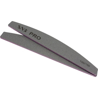 SNB Professional Тънка пила за нокти, мост, 150/150 grit, устойчива