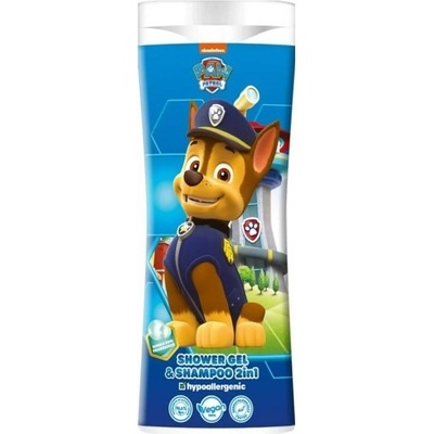 Nickelodeon Paw Patrol Shower gel & Shampoo 2in1 Bubble Gum 300 ml