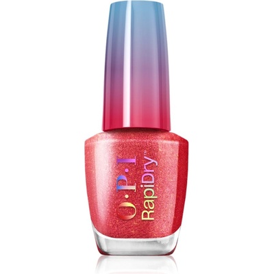 OPI Rapidry бързозасъхващ лак за нокти цвят Fuego On-the-Go 9ml