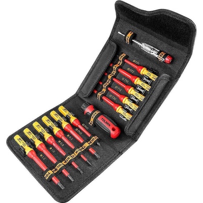 TOLSEN TOOLS Отвертки изолирани 1000V, SL/PH/PZ/Torx, TOLSEN, 13 части (ТЛС38017)