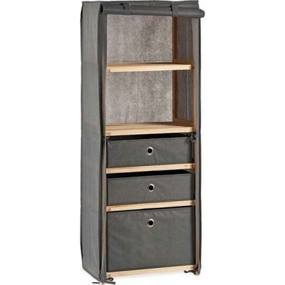 Bigbuy domácí knihovna Šedý dřevěný materiál (28x113x42 cm)