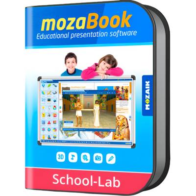 Mozaik education mozaBook SCHOOL-LAB - one chosen language / one device / 1 Year (MS-1Y)