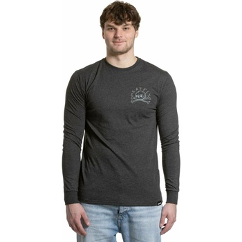 Meatfly мъжка тениска с дълъг ръкав Judgement 30 Charcoal Heather | Сива Meatfly | Siv | МЪЖЕ | S