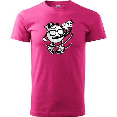 Golfák tričko purpurová