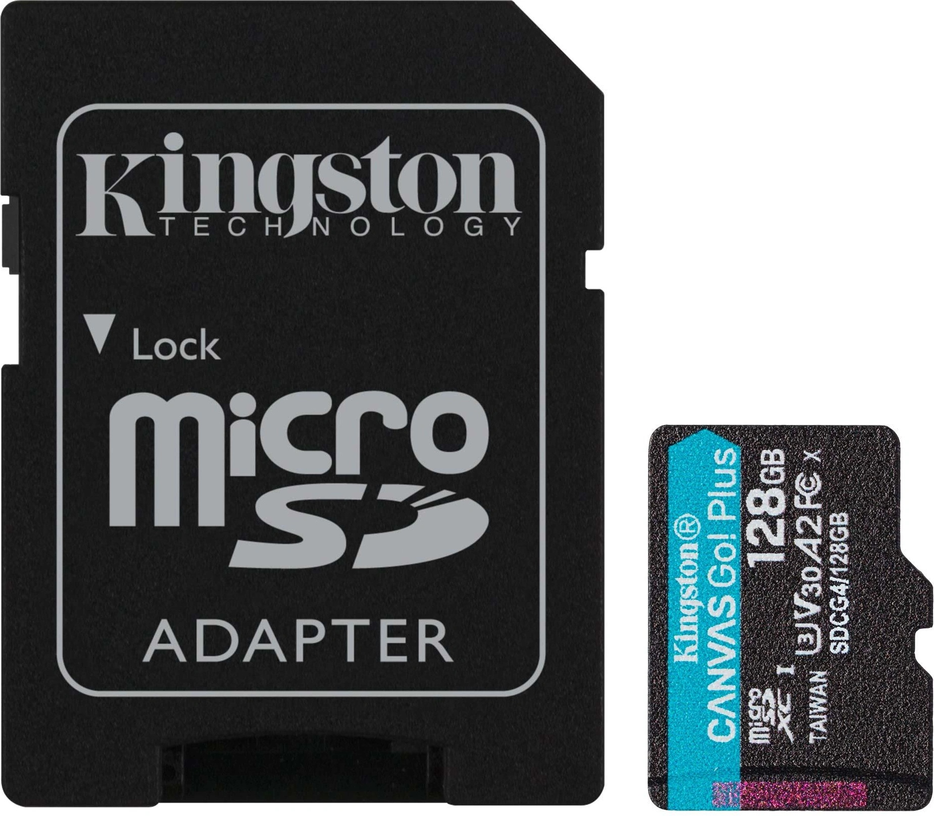 Kingston microSDXC Canvas Go Plus 128GB A2/U3/V30 (SDCG4/128GB)