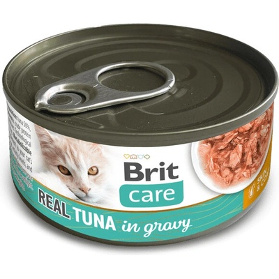 Brit Care Cat Real Tuna in gravy 80 g