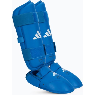 adidas Chrániče holení a nártů na karate WKF approved modrá – Zboží Dáma
