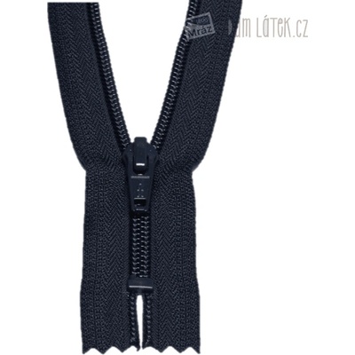YKK Zips špirálový nedelitelný tmavo modrý 15 cm