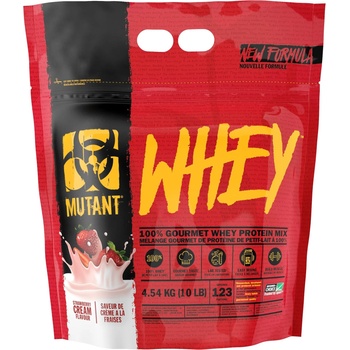 MUTANT Whey, strawberry cream, 4.54 kg, Mutant (21154EX)
