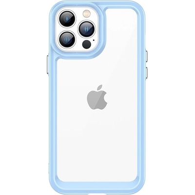 HQWear Кейс Outer Space за iPhone 12 Pro, с гел рамка, син (9145576248423)