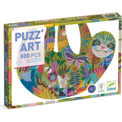 DJECO Пъзел Djeco от 500 части - Ленивец (DJ07662)