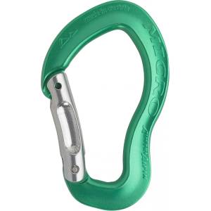 AustriAlpin Карабинер с щифт Austrialpin Micro Snapgate carabiner - Green Anodized - размер Straight (321-0024-0212)