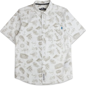 KAVU Мъжка риза с копчета KAVU Festaruski Shirt - Naturally Lost At Sea (033-3152-0211)