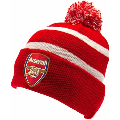 Arsenal FC dětská pletená zimní čepice Arsenal FC, červená/bílá
