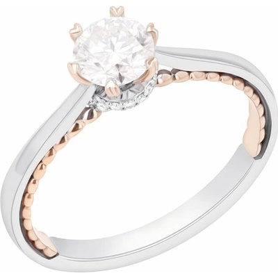 Eppi Romantický zásnubní prsten s moissanitem Ricky R42905