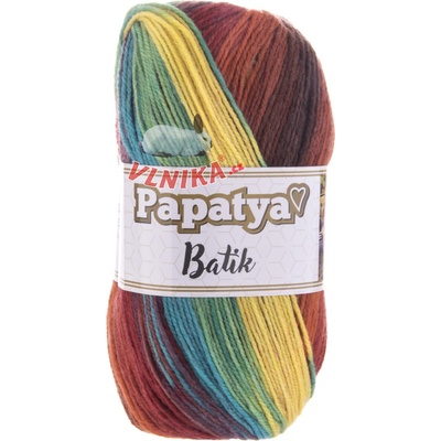 Kamgarn Příze Papatya Batik Varianta: 554-39