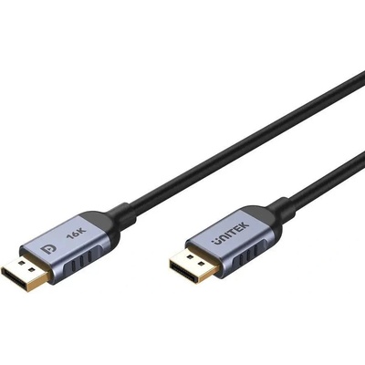 Unitek Кабел DisplayPort Unitek C1626GY01-1M Черен 1 m (C1626GY01-1M)