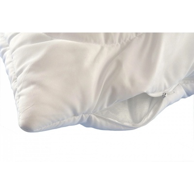 Brotex Korpus polštář prošívaný zip bez výplně bílý 70x90