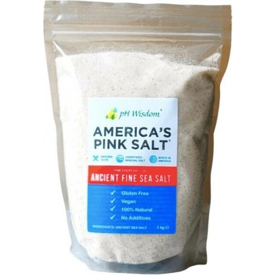 REDMOND Real Salt America's Pink Salt Jemně mletá sůl z podzemního dolu v Utahu 1 kg