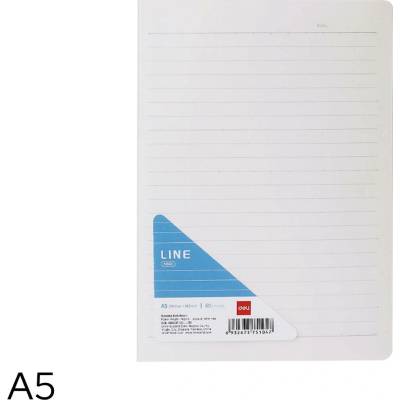 DELI EN503 DELI GROUP CO. LTD. Sešit A5 linka 60l