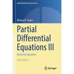Partial Differential Equations III | Michael E. Taylor (ISBN: 9783031339301)