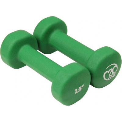 BODHI Činky FITNES MAD neopren 2 ks x 1,5 kg