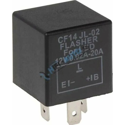 Prerušovač blinkrov LED, 12V,0,02-20A pre európske vozidlá (46051)