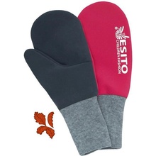 Esito Palcové rukavice softshell Duo Ružová
