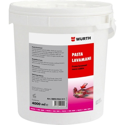 Würth Pasta na umývanie rúk bez abrazívnych látok4000 g