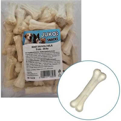 JUKO Snacks Kost buvolí bílá 5 cm 50 ks