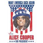 NNM плакат ALICE COOPER - Cooper for President - GBYDCO310