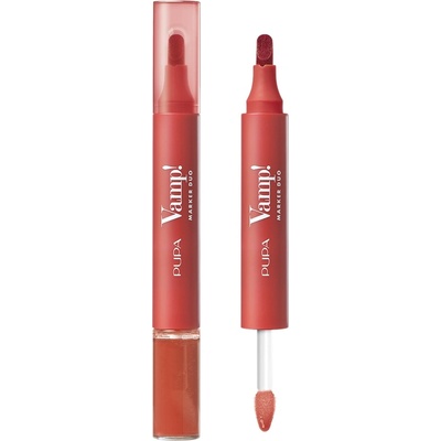 PUPA Pupa Vamp! Молив и гланц за устни 2 в 1, 003 Grape Juice, 4 ml