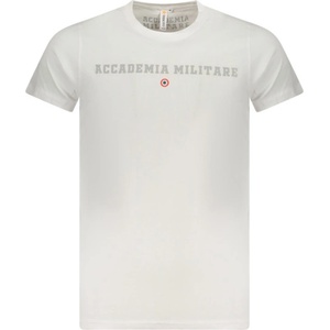 Accademia militare Тениска с къс ръкав military academy за мъже MARката, Размер 2XL, Цвят Бял (S5S637-5586_BI001)