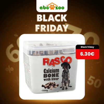 Rasco kosť kalciová s pečeňou 650 g