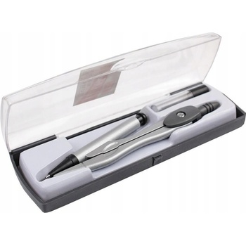 Easy Kružidlo s mikroceruzkou strieborne