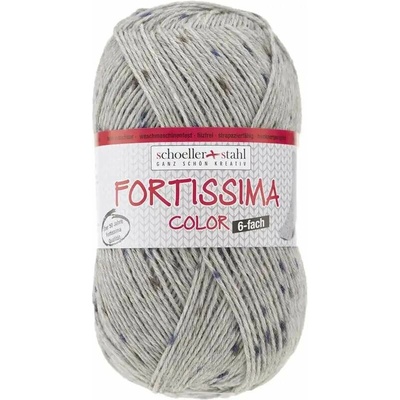 Schoeller Stahl Fortissima tweed 6-fach 0156
