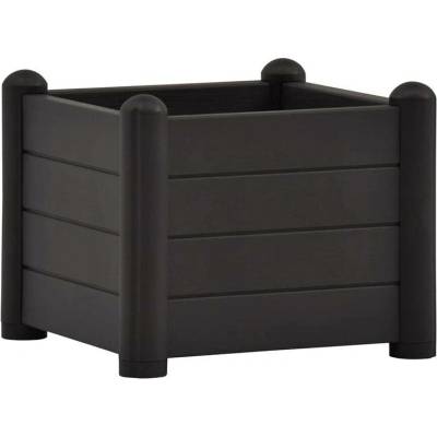 STEFANPLAST Truhlík vyvýšený záhon ITALIA 43x43x35cm antracit