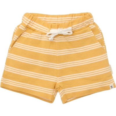 Little Dutch Бебешки къси панталони Little Dutch - Yellow Stripe, 74 cm, 6-9 м (CL25023124)